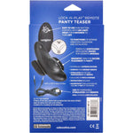 CalExotics Lock-N-Play Remote Panty Vibrator, Product Package, Back