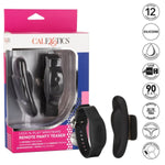 Calexotics Lock-N-Play Wristband Remote Panty Vibrator, Product Box and Features