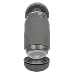 CalExotics Milk Master Vibro Squeeze Stroker, Product Image, Stroker with Caps Removed