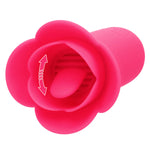 CalExotics Naughty Bits Lily Licker Mini Flower Vibrator, Pink, Vibrating Tonge Feature