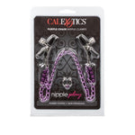 Nipple Play Purple Chain Nipple Clamps, Product Package
