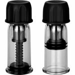 Nipple Play Vacuum Twist Suckers in Black, Product Image
