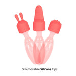 Rechargeable Massager Kit with Heads Attached
