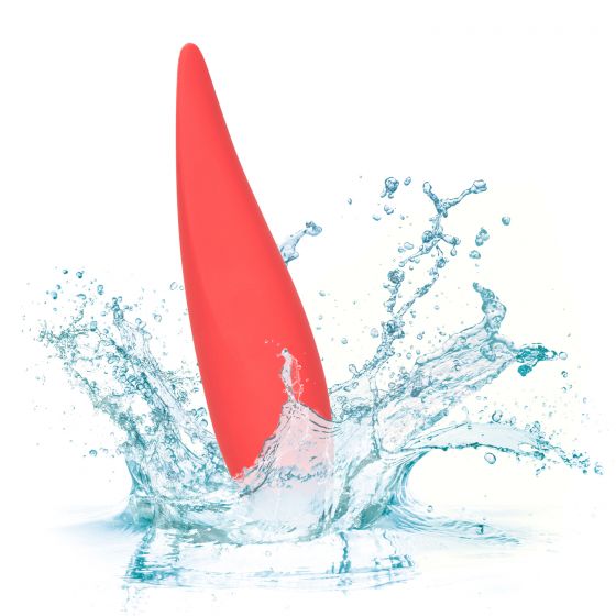 Red Hot Silicone Vibrator, Ember, Waterproof Feature