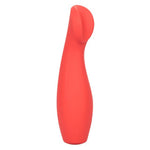 Red Hot Silicone Vibrator, Ignite, Front Angle