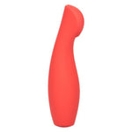 Red Hot Silicone Vibrator, Ignite, Side Angle