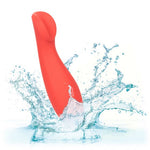 Red Hot Silicone Vibrator, Ignite, Waterproof Feature