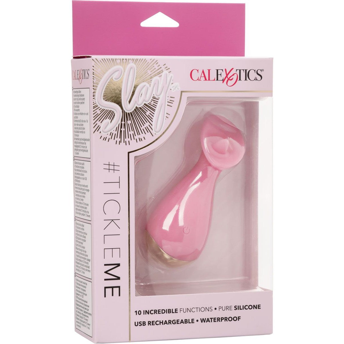 Slay #TickleMe Vibrator, Product Box