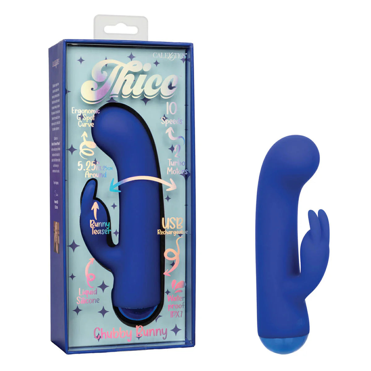 CalExotics Thicc Liquid Silicone Chubby Bunny Vibrator
