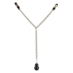 CalExotics Weighted Dual Tier Nipple Clamps, Product Image, Front View