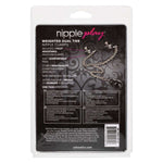 CalExotics Weighted Dual Tier Nipple Clamps, Product Package, Back