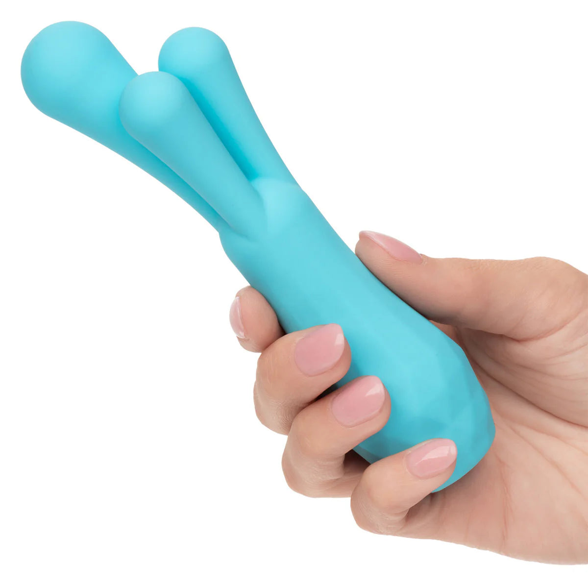 Calexotics Gia Triple Teaser Clitoral Vibrator, Product in Hand