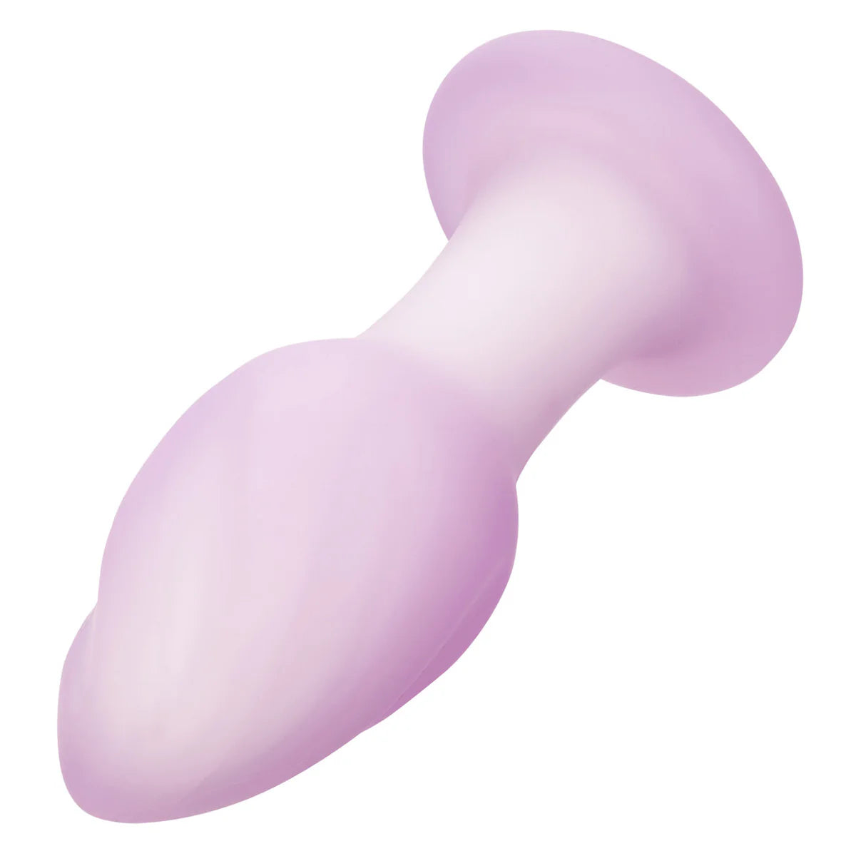 Calexotics Lavender Haze Ridge Probe Anal Plug, Product Image, Soft Silicone Ridge Details