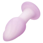 Calexotics Lavender Haze Ridge Probe Anal Plug, Product Image, Soft Silicone Ridge Details