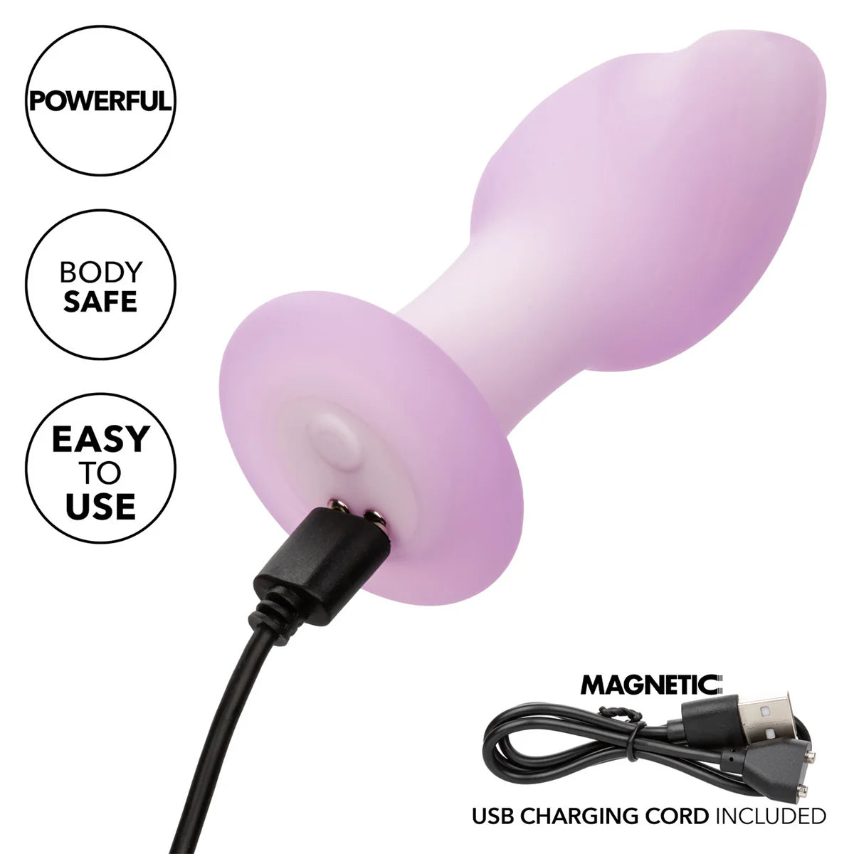 CalExotics Lavender Haze Ridge Probe Anal Plug