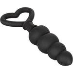 Calexotics Silicone Love Probe Anal Plug, Black, Product Image, Silicone Probe Details