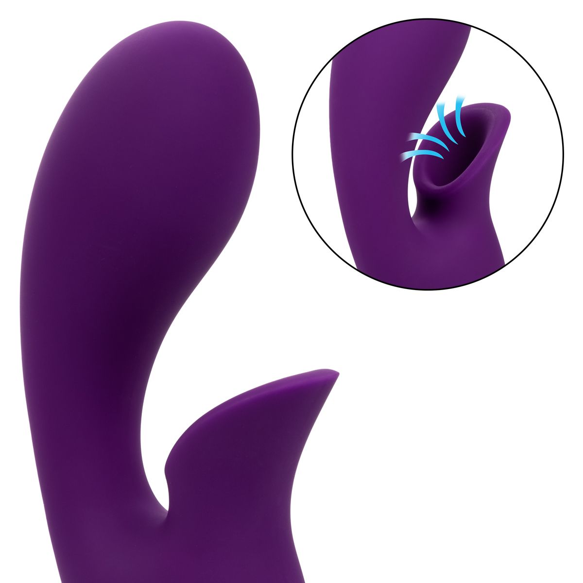 California Dreaming Huntington Beach Heartbreaker Rabbit Vibrator, Suction Feature