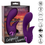 California Dreaming Huntington Beach Heartbreaker Rabbit Vibrator, Product Box and Features