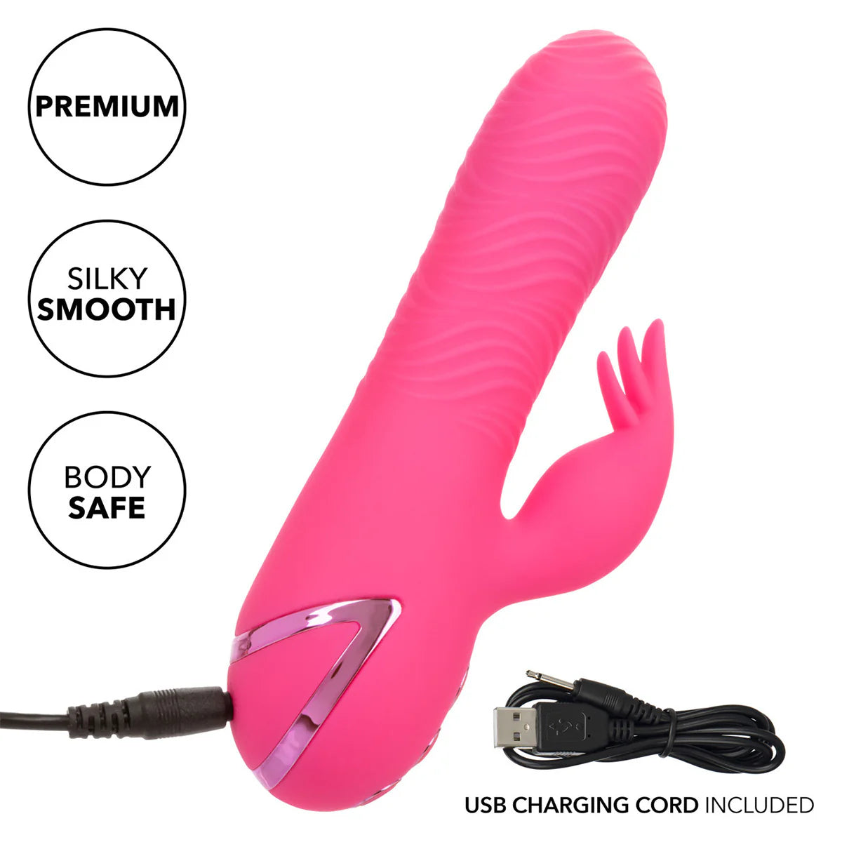 California Dreaming Sacramento Sweetie Vibrator, USB Rechargeable Feature