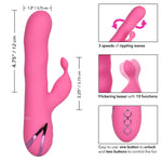 California Dreaming Santa Barbara Surfer Vibrator, Product Measurements and Specs