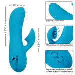 California Dreaming Sunset Beach Seducer Vibrator, Rabbit Vibrator Details