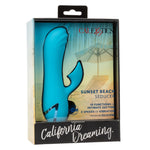 California Dreaming Sunset Beach Seducer Vibrator, Product Box, Front