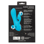 California Dreaming Sunset Beach Seducer Vibrator, Product Box, Back