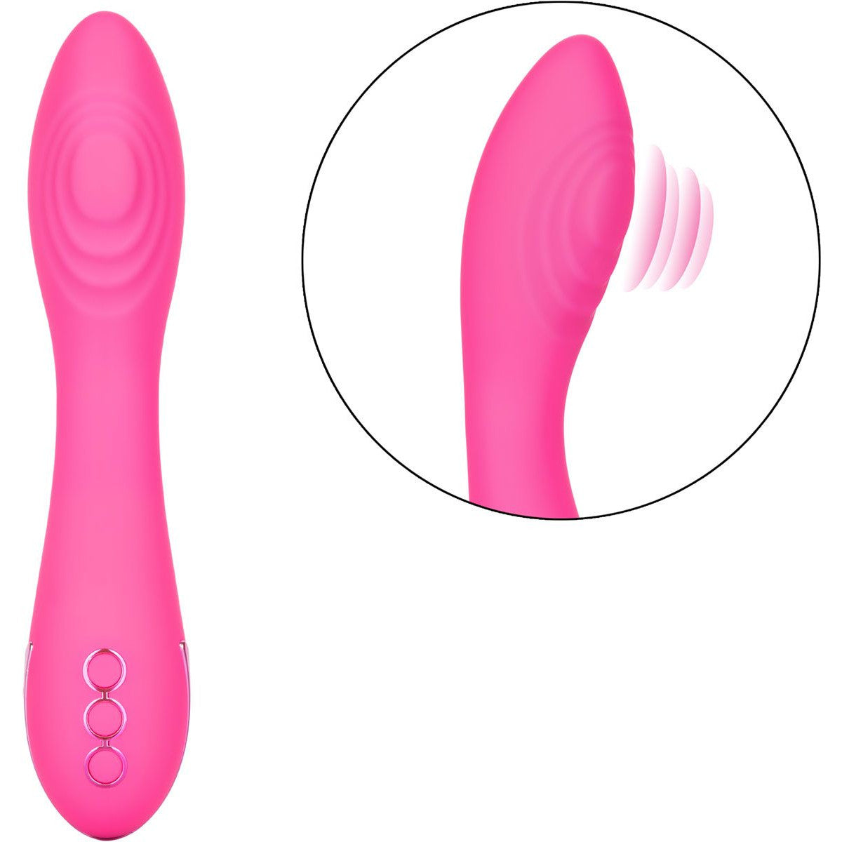 California Dreaming Surf City Centerfold Vibrator, Thump Effect