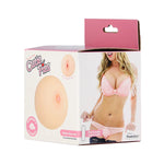 Cutiepies Hannah's Handful Pussy Stroker, Product Box, Front Left Angle