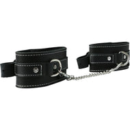 Edge Lined Leather Ankle Restraints