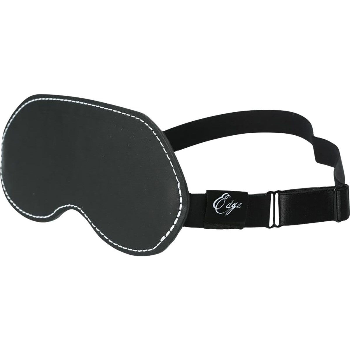 Edge Lined Leather Blindfold, Product Image, Side View