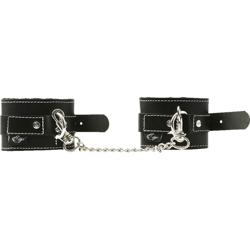Edge Lined Leather Wrist Restraints, Product Image