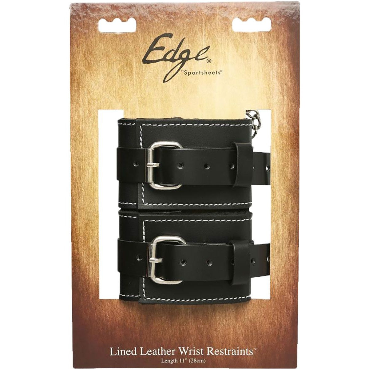 Edge Lined Leather Wrist Restraints