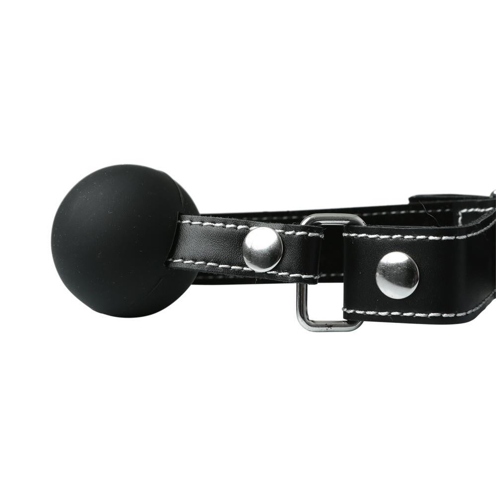 Edge Silicone Ball Gag, Product Image, Side View
