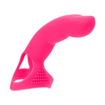 Extra Touch Silicone Finger Sleeve, Pink, Pointing Right