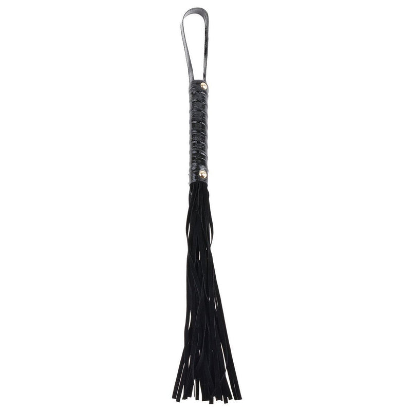 Fetish Fantasy Gold Cat-O-Nine Flogger, Black, Product Image, 