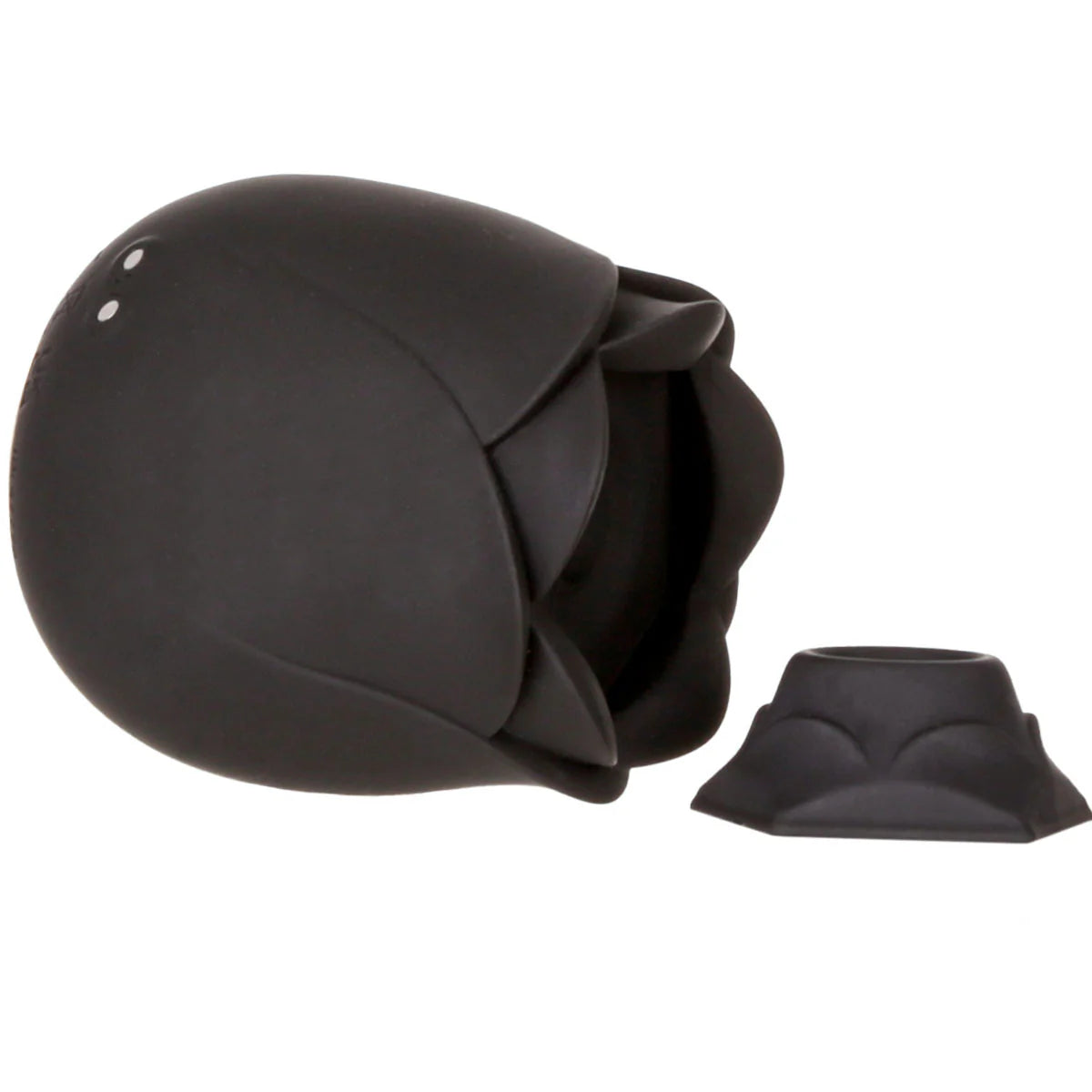 Fifty Shades of Grey Black Rose Clitoral Suction Stimulator, Product Image, Stimulator with Accessory