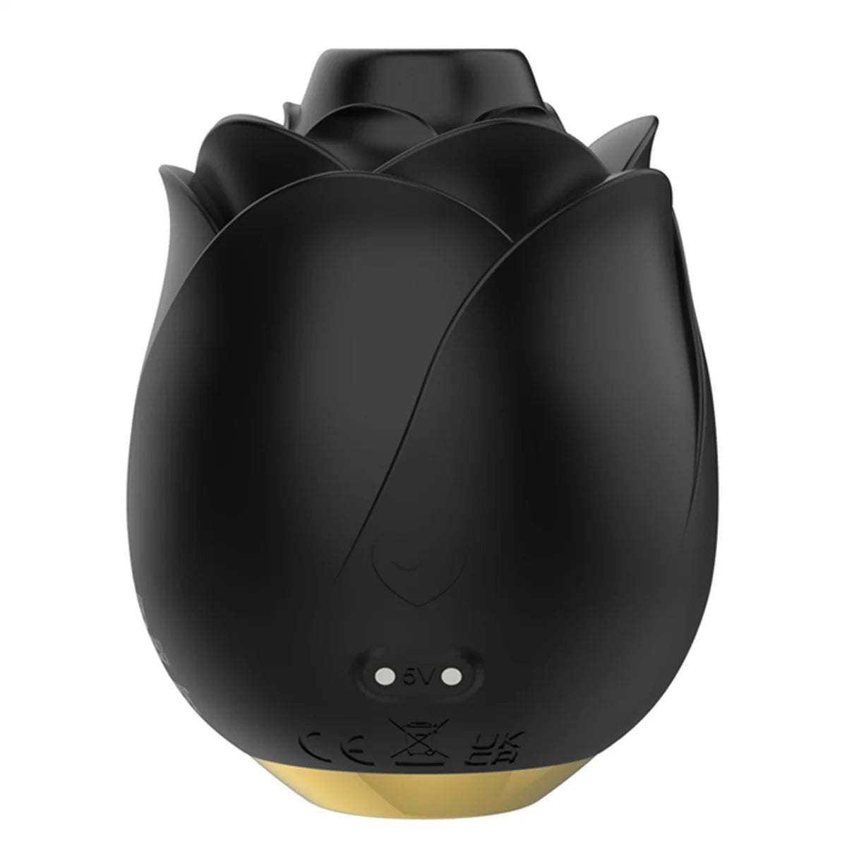 Fifty Shades of Grey Black Rose Clitoral Suction Stimulator, Product Image, Back