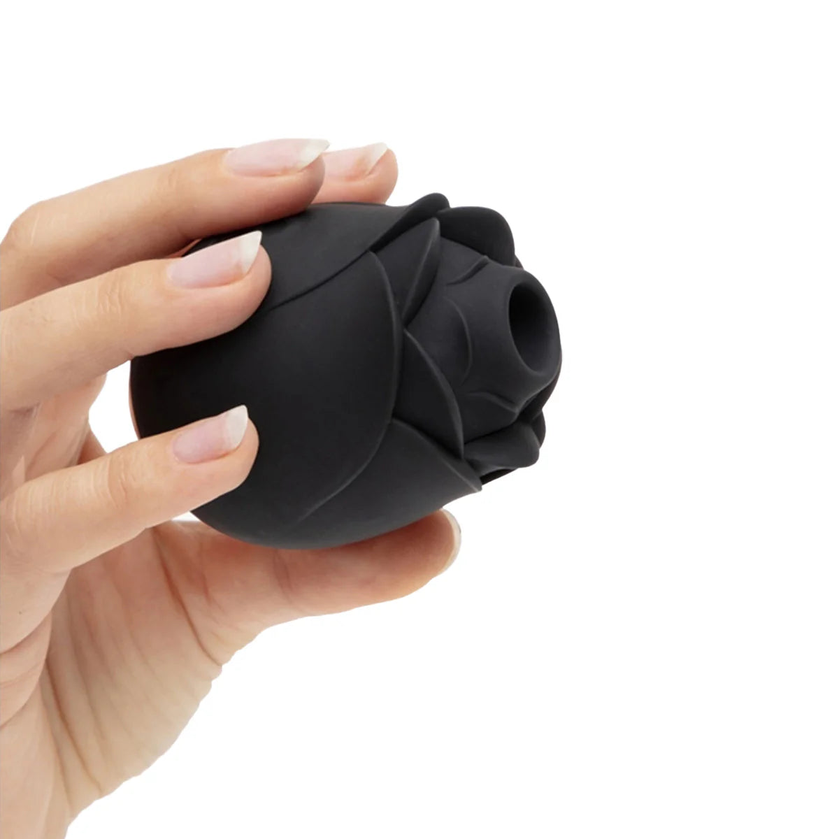 Fifty Shades of Grey Black Rose Clitoral Suction Stimulator, Clitoral Stimulator in Right Hand