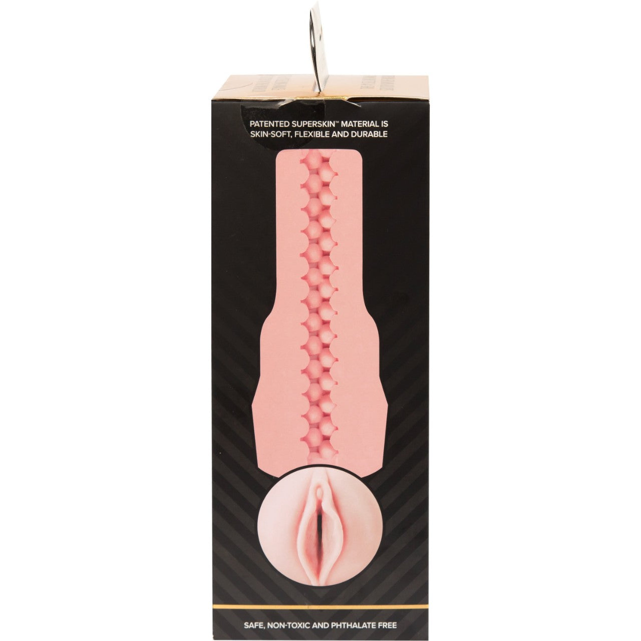 Fleshlight Stamina Training Unit Lady Masturbator, Product Box, Side View