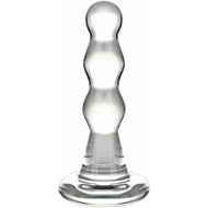 Glas Triple Play Beaded Glass Butt Plug