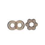 Got Big Dick 2-Pack Super-Stretch Cock Rings, Smoke Grey, Product Image