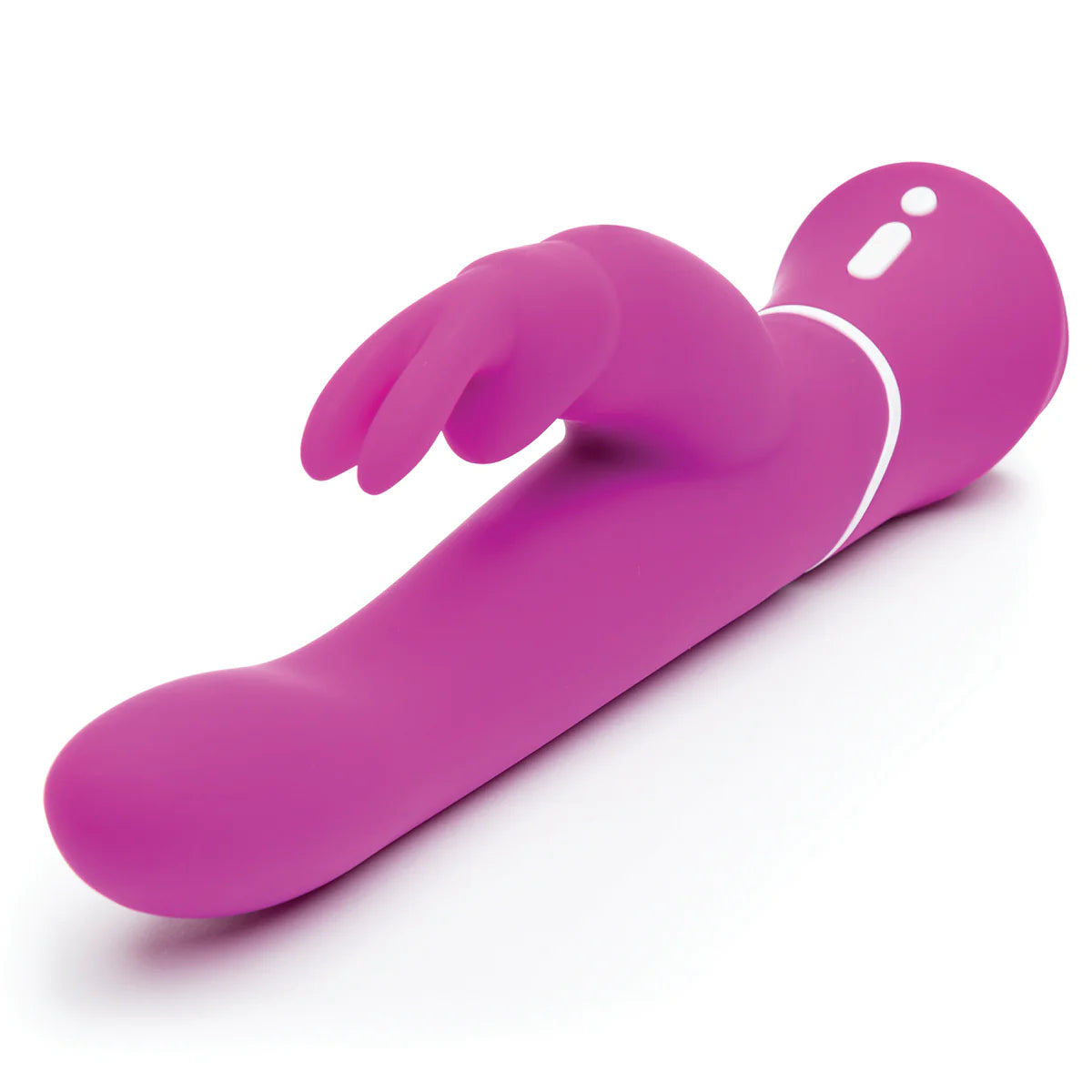 Happy Rabbit G-Spot Curve Vibrator, Purple, Product Image, Diagonal Position