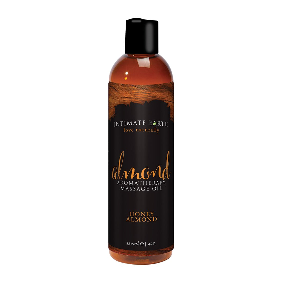 Intimate Earth Aromatherapy Massage Oil (120ml) (4oz), Almond, Honey Almond