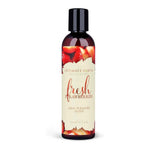 Intimate Earth Natural Flavors Water-Based Lubricant, Fresh Strawberries, (120ml) (4oz), Product Image