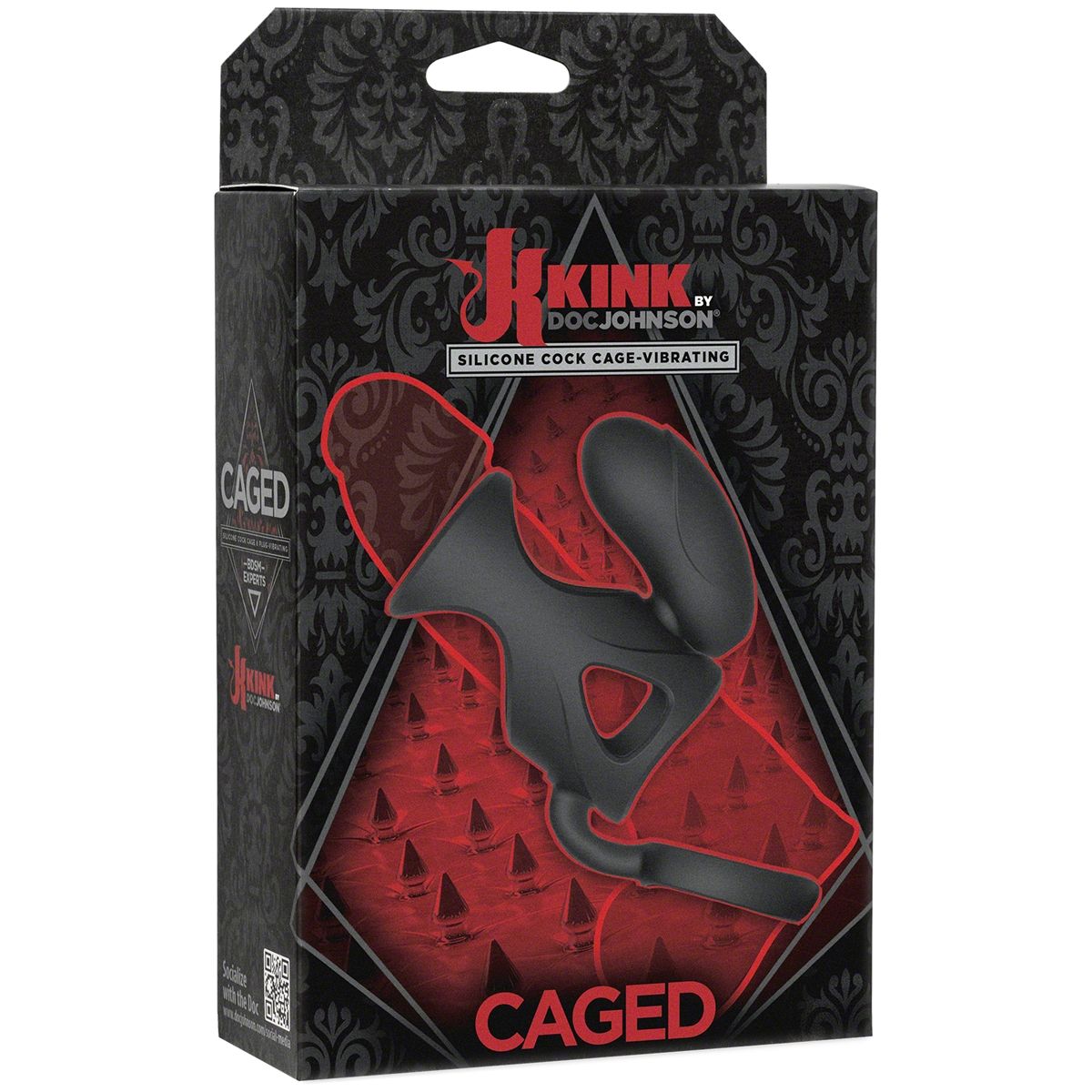 Kink Vibrating Silicone Cock Cage