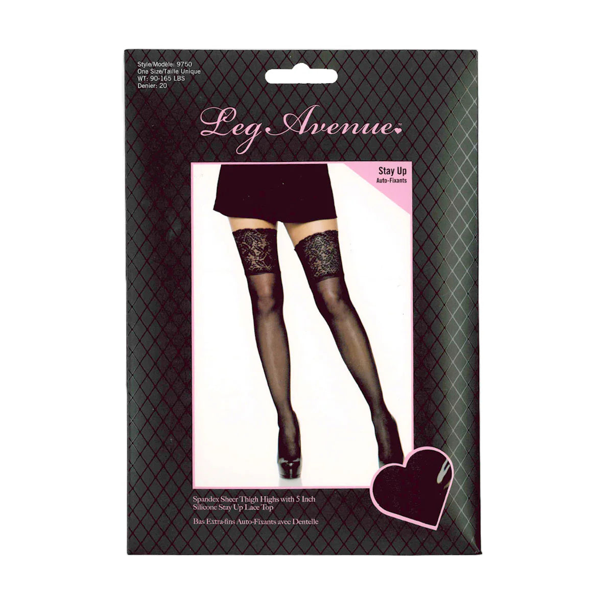 Leg Avenue Clara Thigh High Stockings
