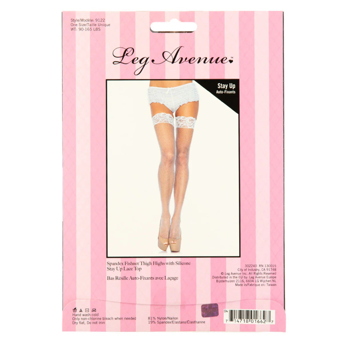 Leg Avenue Nicole Fishnet Thigh High Stockings