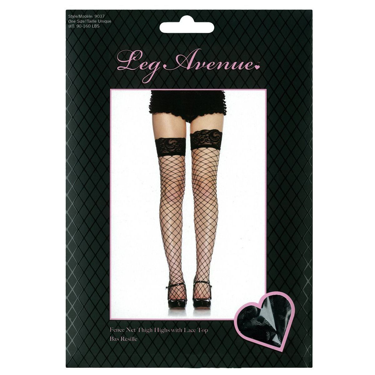Leg Avenue Oda Net Thigh High Stockings