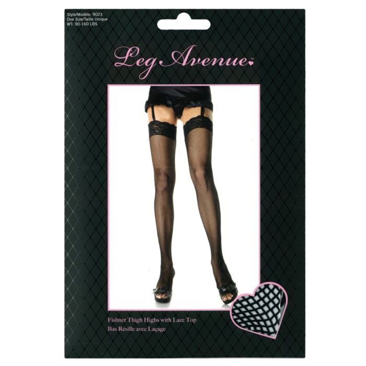 Leg Avenue Sloane Fishnet Thigh High Stockings